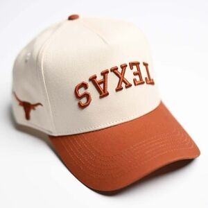 True Brvnd x UT Austin - Burnt Orange/Cream Texas Longhorns Hat - Dallas Brand